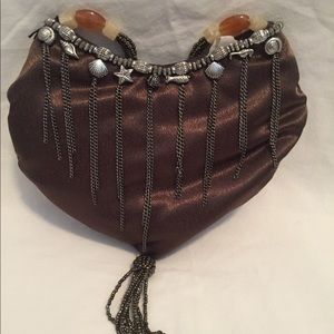Brown Seashell Purse